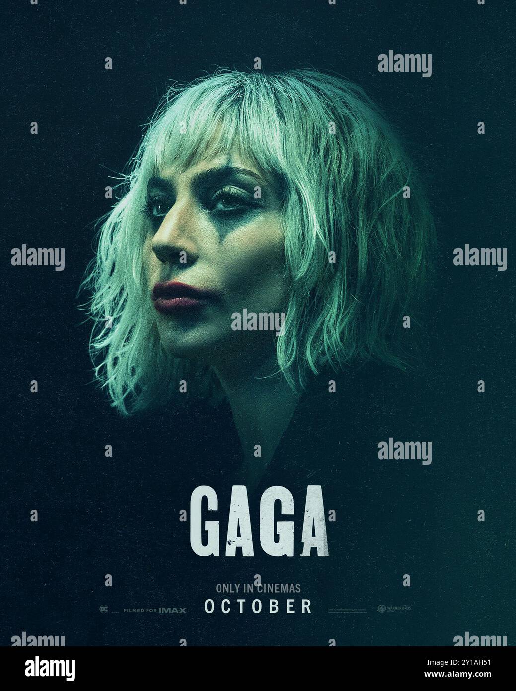 DATA DI RILASCIO: 4 ottobre 2024. TITOLO: Joker: Folie a Deux. STUDIO: DC Entertainment. DIRETTORE: Todd Phillips. TRAMA: Sequel del film "Joker" del 2019. INTERPRETATO DA LADY GAGA nel ruolo di Harley Quinn/Harleen Quinzel. (Immagine di credito: © DC Entertainment/Entertainment Pictures/ZUMAPRESS.com) SOLO PER USO EDITORIALE! Non per USO commerciale! Foto Stock