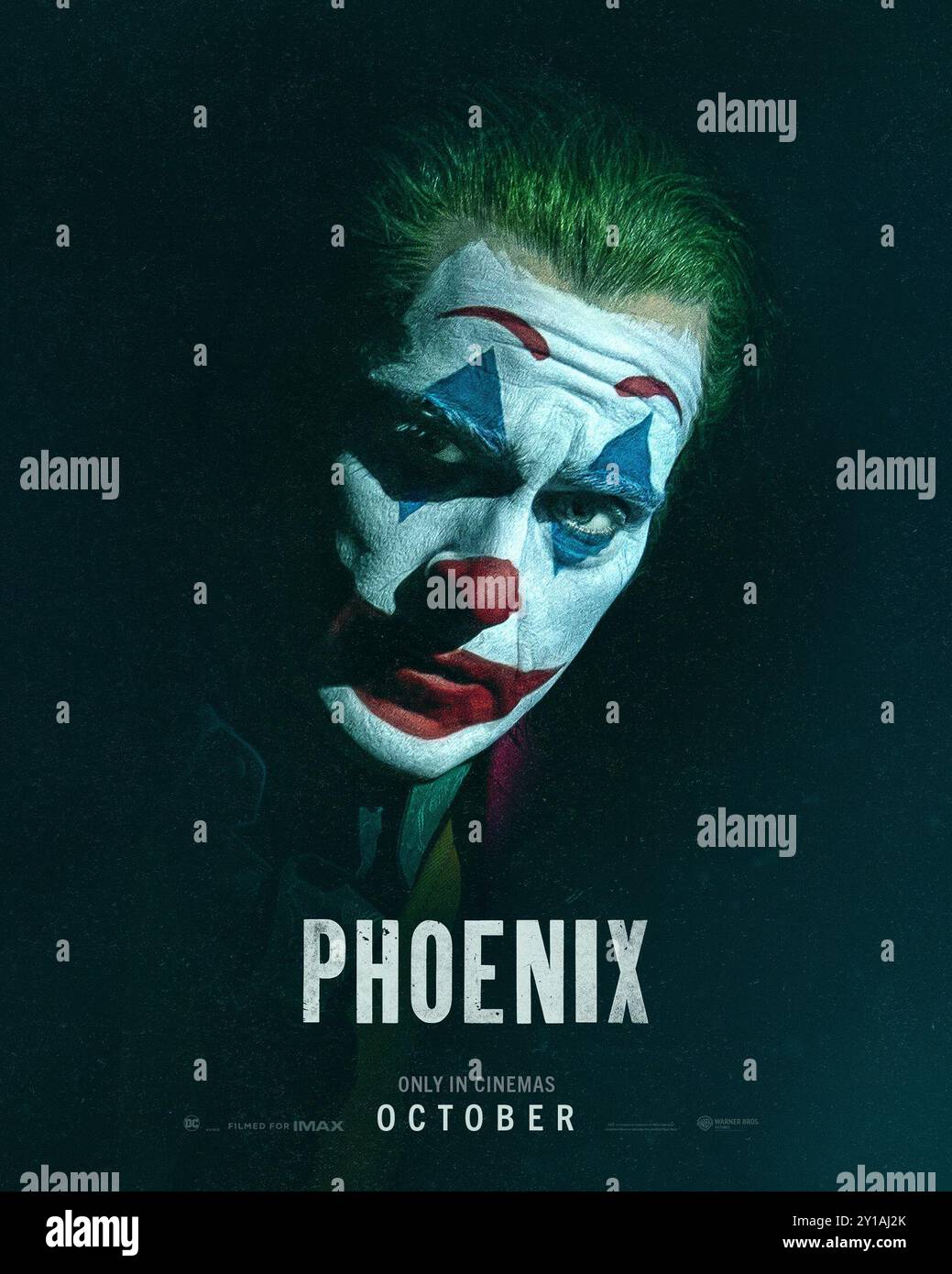 DATA DI RILASCIO: 4 ottobre 2024. TITOLO: Joker: Folie a Deux. STUDIO: DC Entertainment. DIRETTORE: Todd Phillips. TRAMA: Sequel del film "Joker" del 2019. PROTAGONISTA: JOAQUIN PHOENIX nel ruolo di Arthur Fleck/Joker. (Immagine di credito: © DC Entertainment/Entertainment Pictures/ZUMAPRESS.com) SOLO PER USO EDITORIALE! Non per USO commerciale! Foto Stock