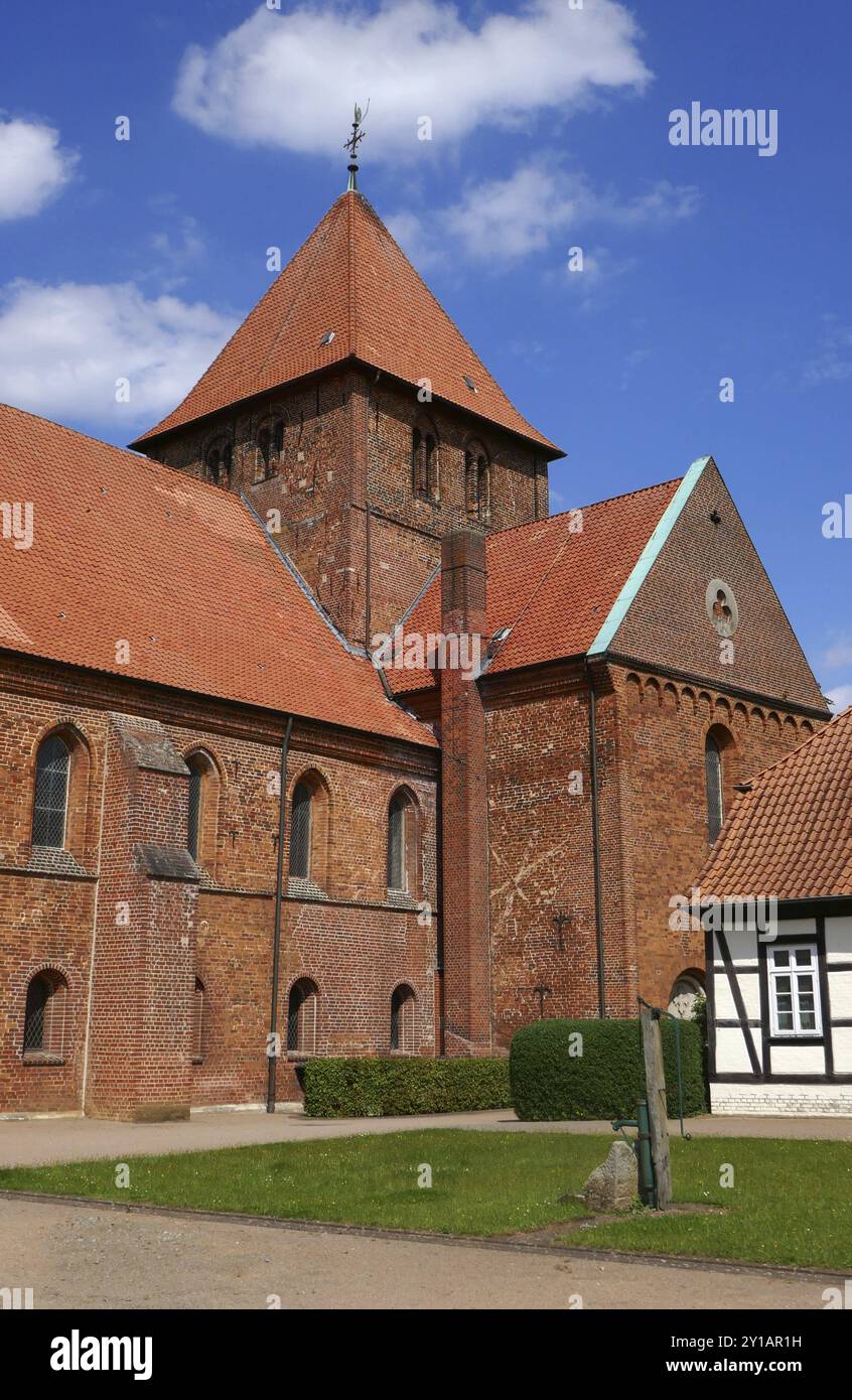 Collegiata di San Maurizio e San Viktor a Bassum Foto Stock