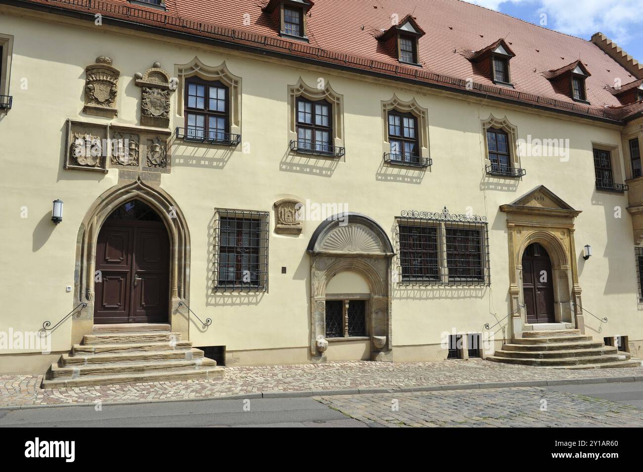 Vecchio municipio di Merseburg Foto Stock