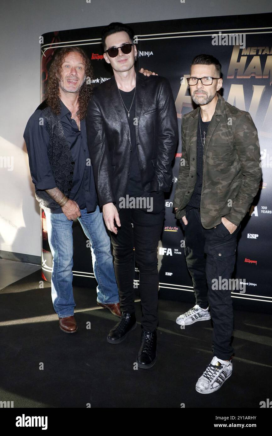 Helloween ai Metal Hammer Awards 2024 nella Uber Eats Music Hall. Berlino, 31.08.2024 Foto Stock