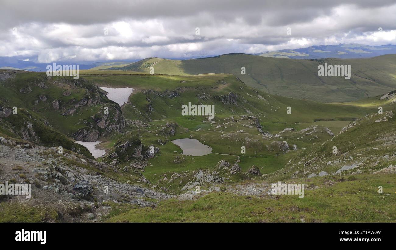 Monti Parang, Carpazi meridionali, Romania, Europa Foto Stock