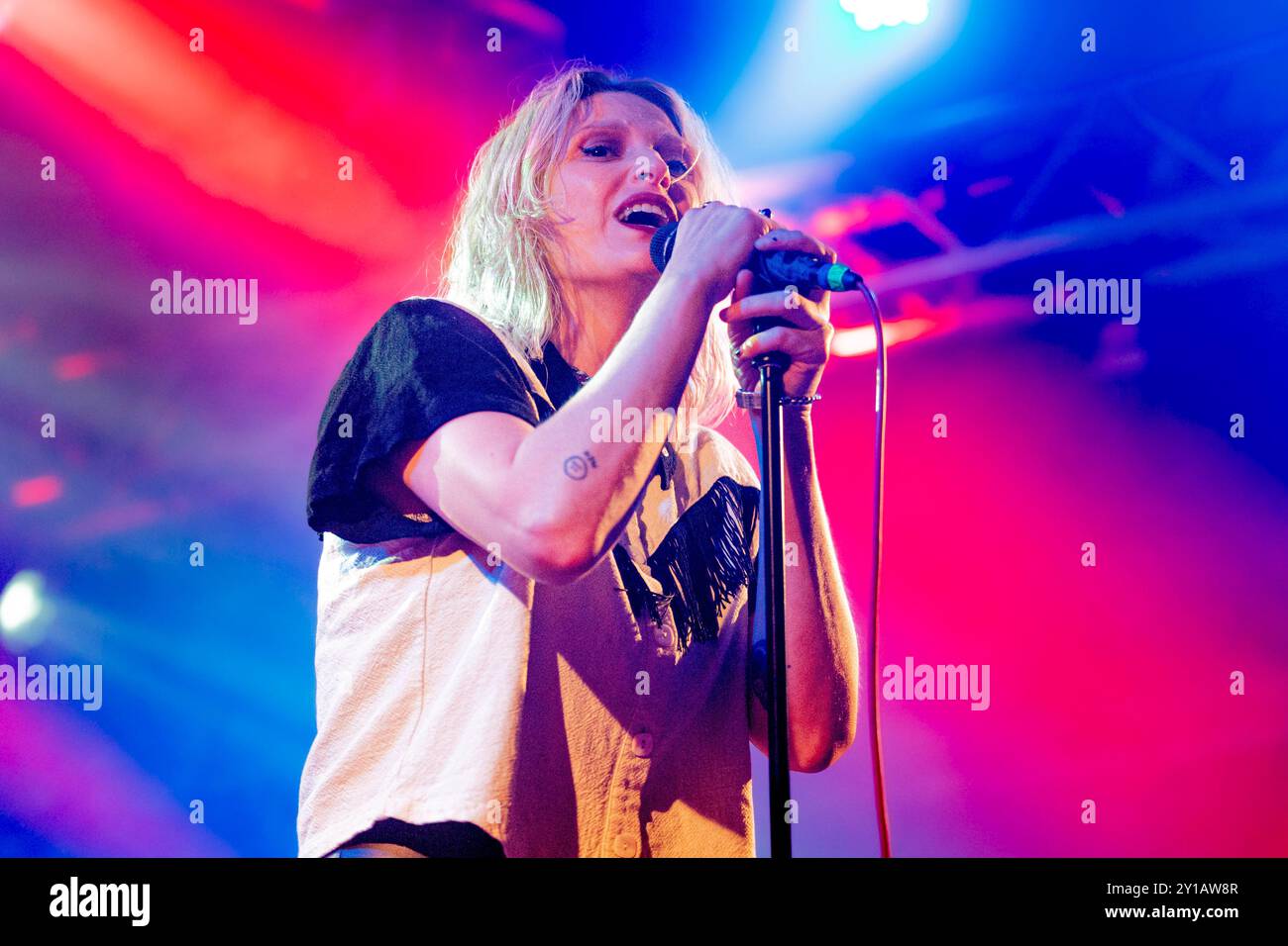 Italia 9 maggio 2022 Dead Sara - con Emily Armstrong prossima cantante dei Linkin Park - live al Circolo Magnolia di Milano © Andrea Ripamonti / Alamy Foto Stock