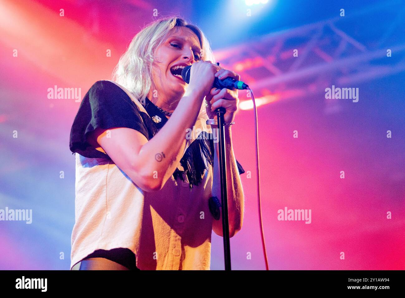 Italia 9 maggio 2022 Dead Sara - con Emily Armstrong prossima cantante dei Linkin Park - live al Circolo Magnolia di Milano © Andrea Ripamonti / Alamy Foto Stock