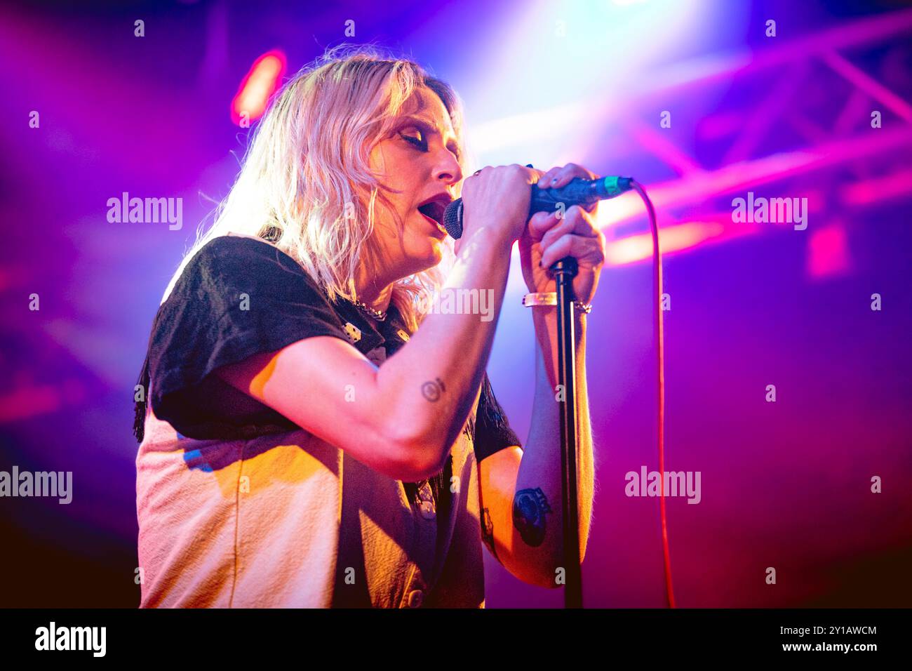 Italia 9 maggio 2022 Dead Sara - con Emily Armstrong prossima cantante dei Linkin Park - live al Circolo Magnolia di Milano © Andrea Ripamonti / Alamy Foto Stock