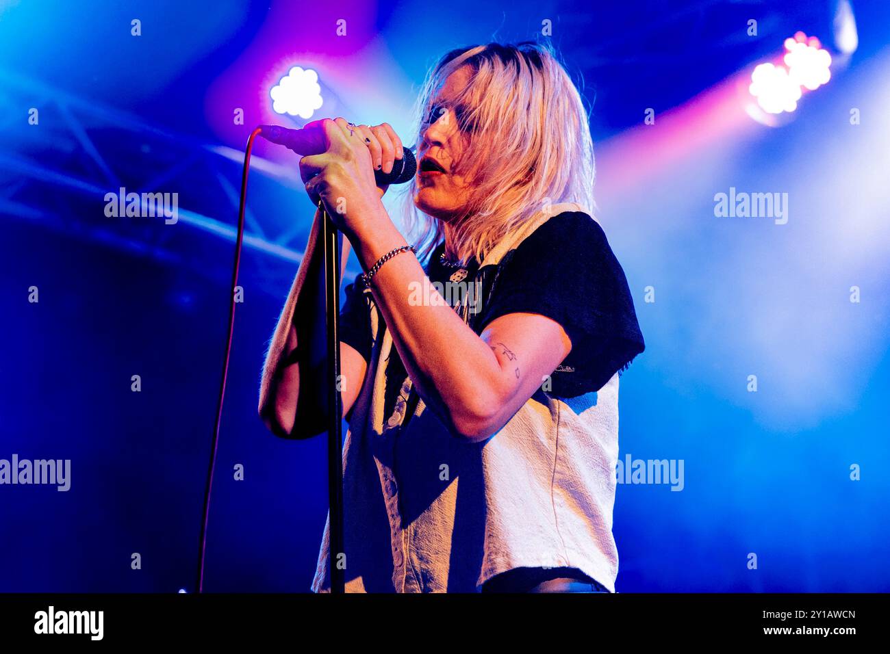 Italia 9 maggio 2022 Dead Sara - con Emily Armstrong prossima cantante dei Linkin Park - live al Circolo Magnolia di Milano © Andrea Ripamonti / Alamy Foto Stock
