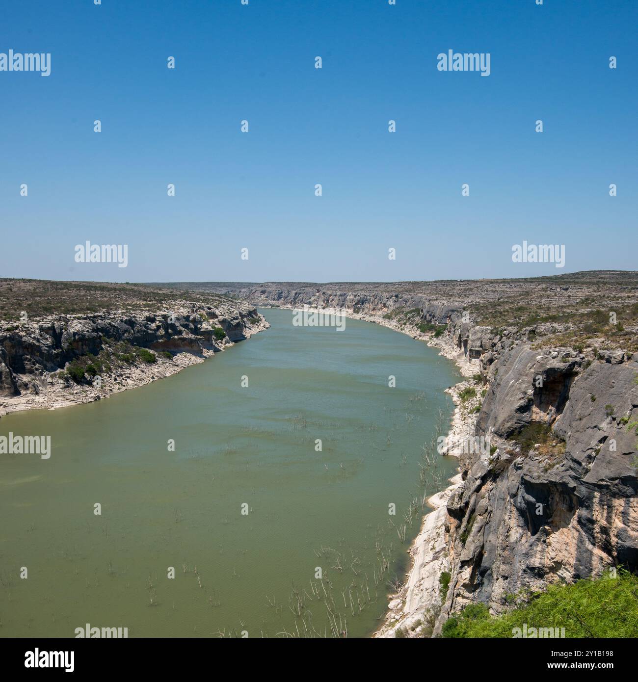 Pecos River High Bridge, Texas occidentale Foto Stock