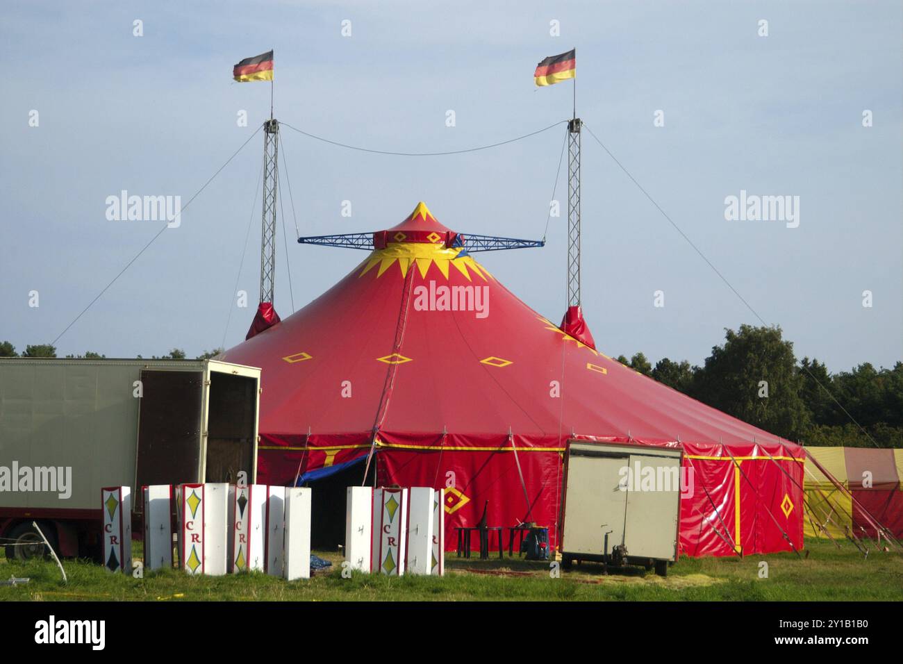 Tenda di circo Foto Stock