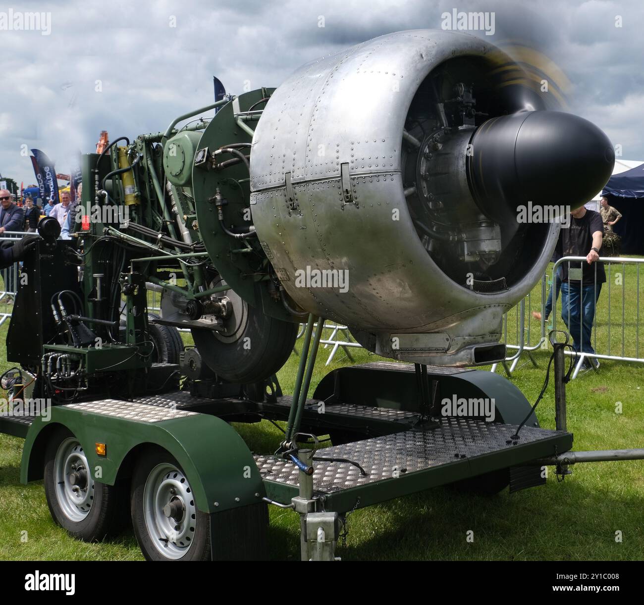 L'Armstrong Siddeley Cheetah è un motore radiale britannico a sette cilindri raffreddato ad aria da 834 cu di capacità (13,65 L) introdotto nel 1935. Foto Stock