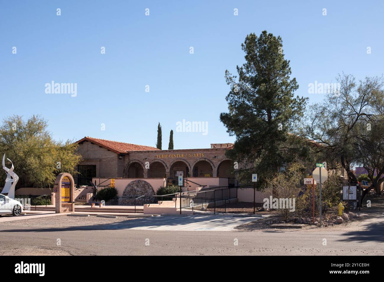 Centro Tubac per l'edificio artistico Arizona Foto Stock