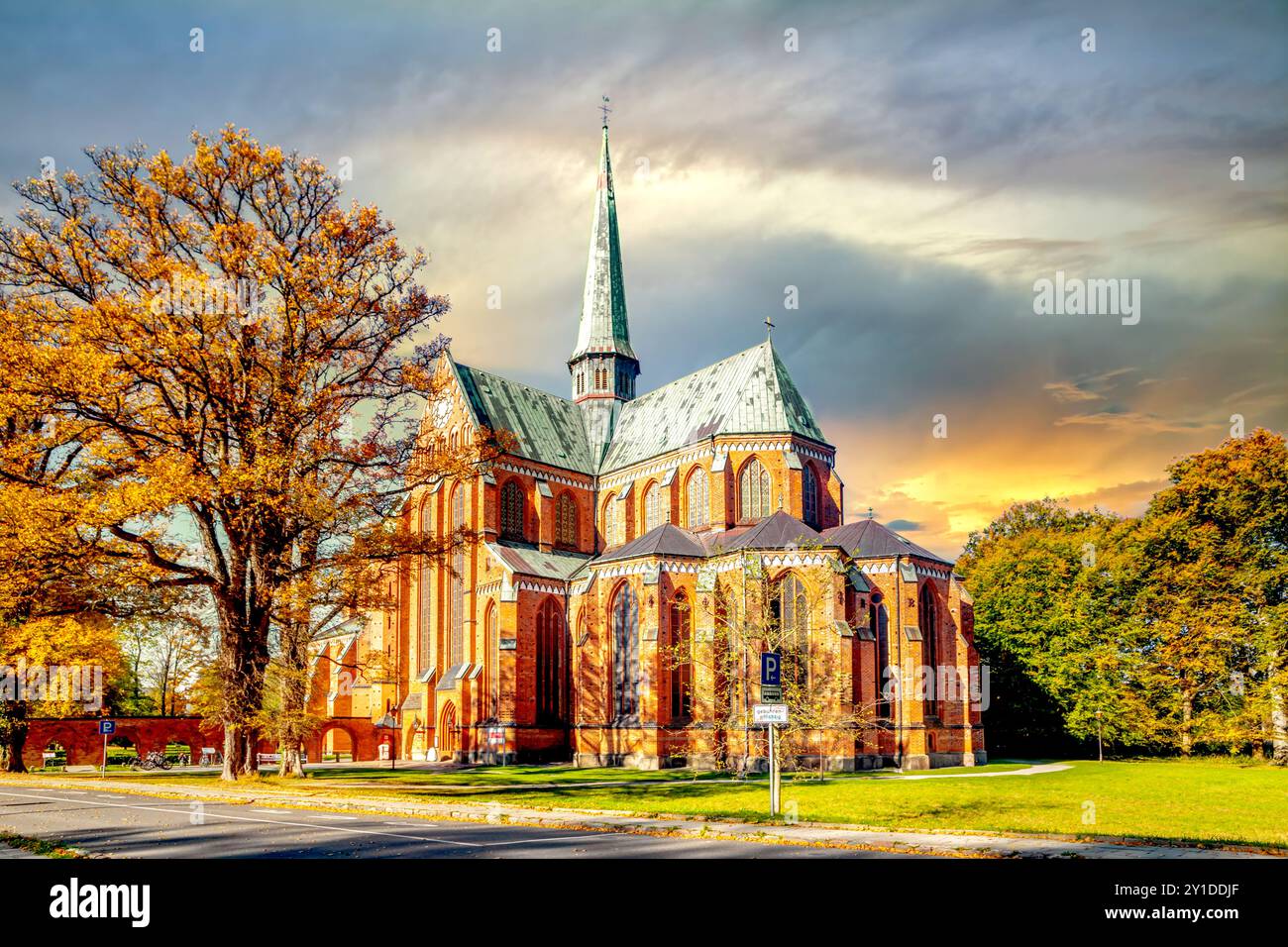 Cattedrale di Bad Doberan, Germania Foto Stock
