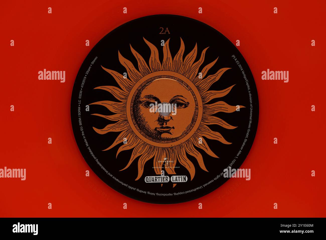 Etichetta discografica Vinthouse: Grobschnitt-Solar Music, Vertigo/Capitol/Universal Music Group Foto Stock