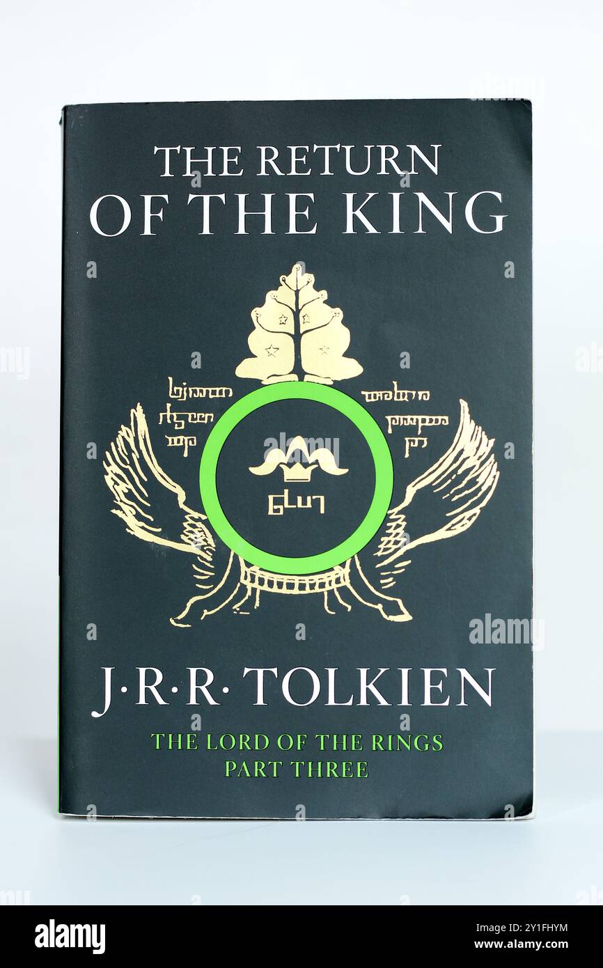 Il ritorno del re romanzo di J.R.R. Tolkien Foto Stock