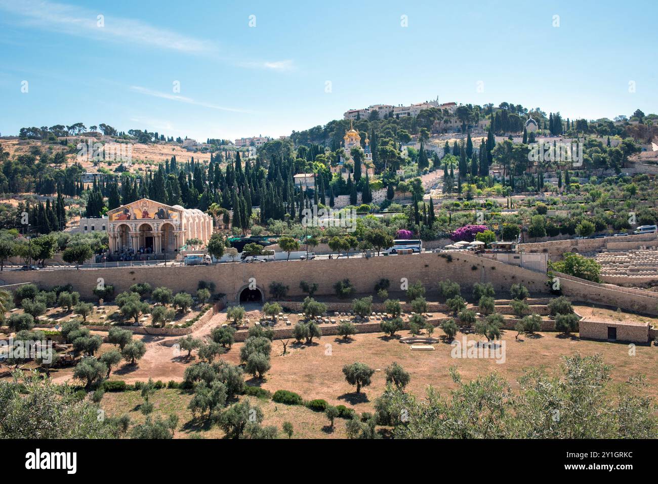 GERUSALEMME, ISRAELE - 18 MAGGIO: La storica città di Gerusalemme è oggetto di conflitti quotidiani tra la popolazione ebraica e palestinese della città Foto Stock