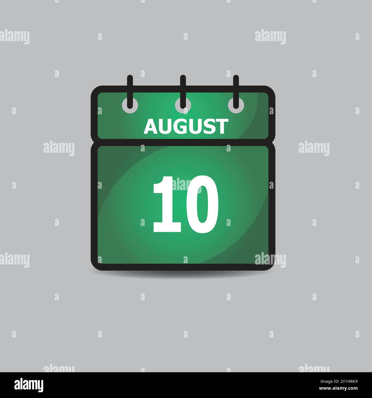 Calendario a colori giallo impostare la progettazione del modello del calendario da tavolo per un giorno con la tabella delle aziende di mese e data Illustrazione Vettoriale