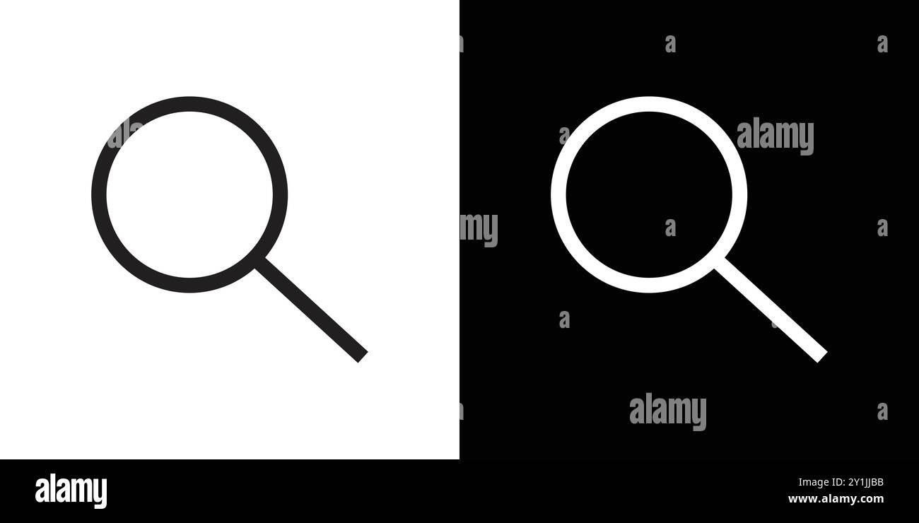 icona di ricerca semplice simbolo vettoriale piatto contorno del logo del set di collezioni Illustrazione Vettoriale