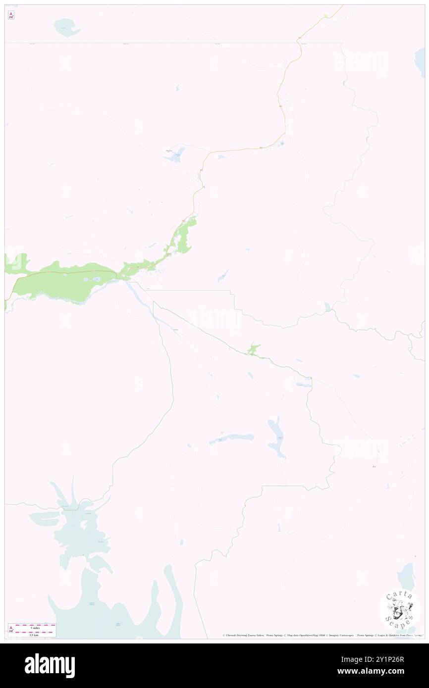 Slana, Copper River Census area, US, United States, Alaska, N 62 42' 24'', S 143 57' 39'', MAP, Cartascapes Map pubblicata nel 2024. Esplora Cartascapes, una mappa che rivela i diversi paesaggi, culture ed ecosistemi della Terra. Viaggia attraverso il tempo e lo spazio, scoprendo l'interconnessione del passato, del presente e del futuro del nostro pianeta. Foto Stock