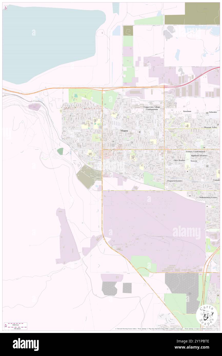 Country Creek, Salt Lake County, Stati Uniti, Stati Uniti, Utah, N 40 41' 25'', S 112 5' 15'', MAP, Cartascapes Map pubblicata nel 2024. Esplora Cartascapes, una mappa che rivela i diversi paesaggi, culture ed ecosistemi della Terra. Viaggia attraverso il tempo e lo spazio, scoprendo l'interconnessione del passato, del presente e del futuro del nostro pianeta. Foto Stock