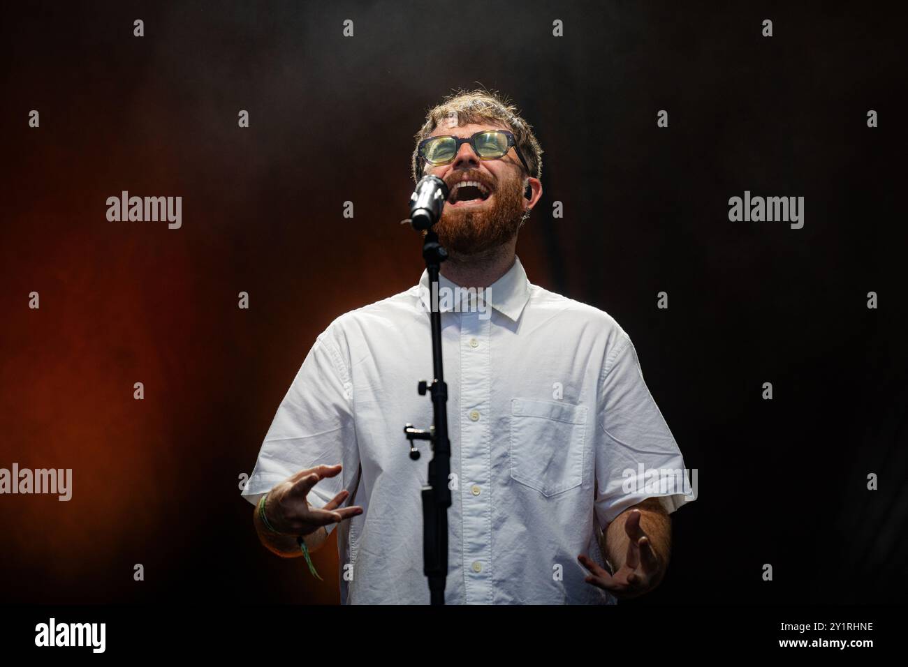 Lollapalooza 2024, Berlino, Germania, 7 settembre, 2024, Sam Tompkins. Crediti: Colin Darbyshire/Alamy Live news Foto Stock