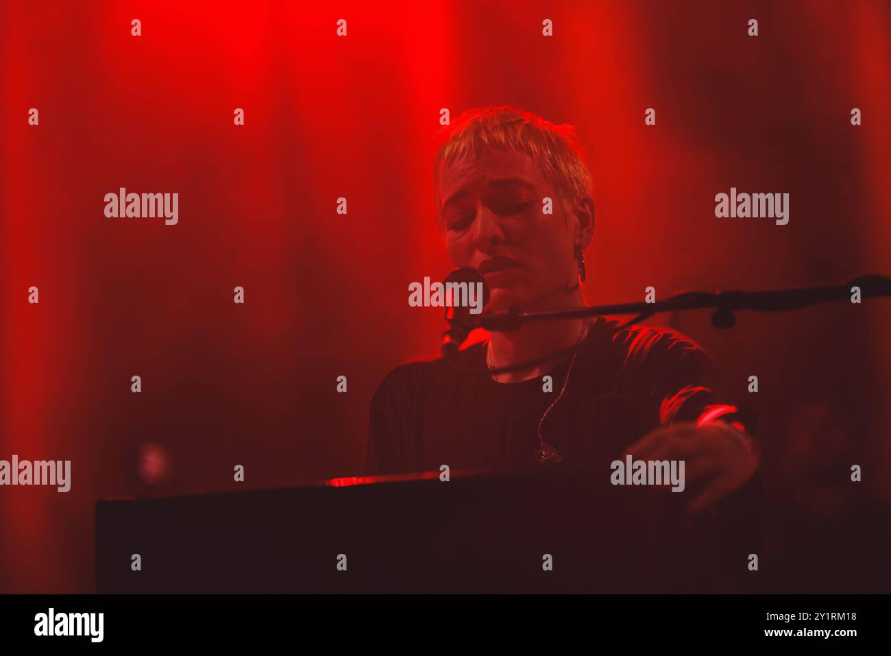 Copenaghen, Danimarca. 7 settembre 2024. La band di musica folk irlandese Lankum esegue un concerto dal vivo al VEGA di Copenaghen. Credito: Gonzales Photo/Alamy Live News Foto Stock