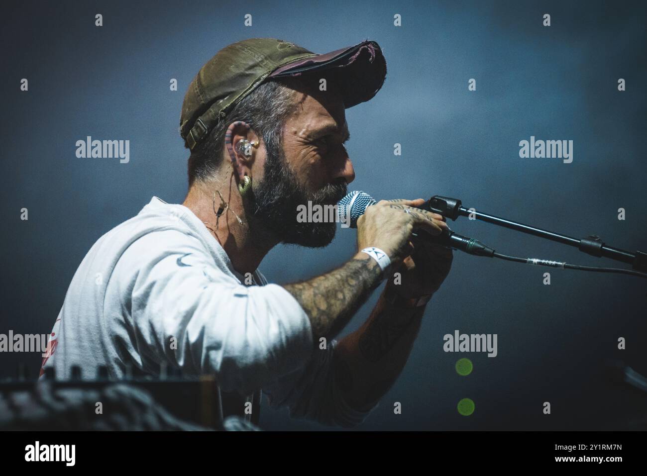 Copenaghen, Danimarca. 7 settembre 2024. La band di musica folk irlandese Lankum esegue un concerto dal vivo al VEGA di Copenaghen. Credito: Gonzales Photo/Alamy Live News Foto Stock