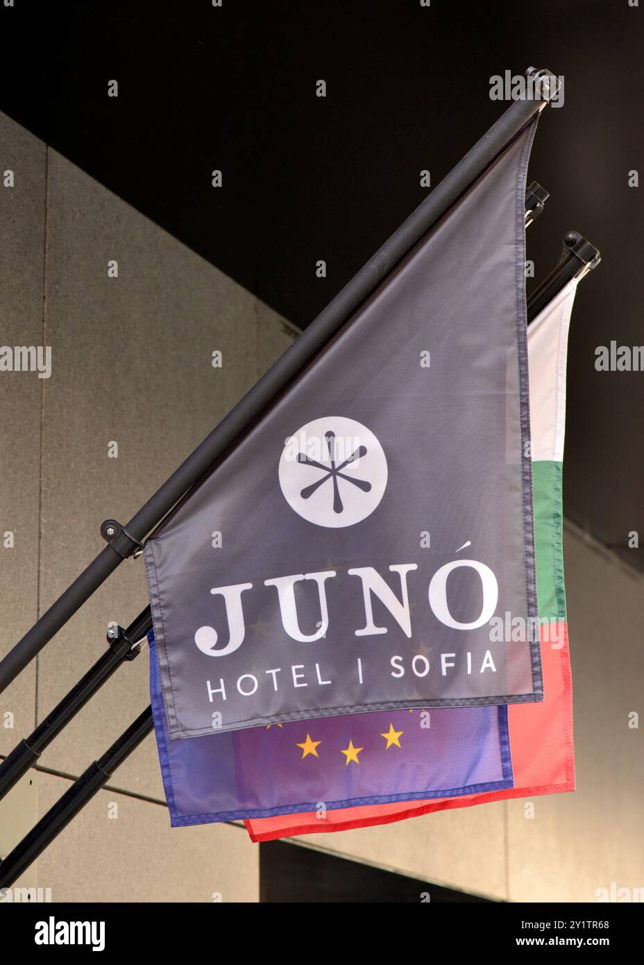 Juno Hotel 3 stelle per gli ospiti in viaggio di affari a Sofia Bulgaria, Europa dell'Est, Balcani, UE Foto Stock