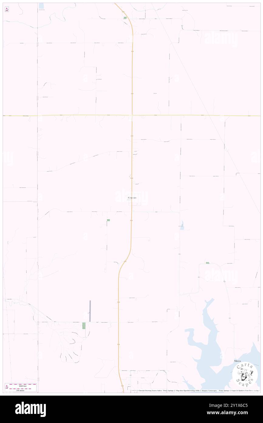 Grayson, contea di Clinton, Stati Uniti, Stati Uniti, Missouri, N 39 31' 59'', S 94 33' 51'', MAP, Cartascapes Map pubblicata nel 2024. Esplora Cartascapes, una mappa che rivela i diversi paesaggi, culture ed ecosistemi della Terra. Viaggia attraverso il tempo e lo spazio, scoprendo l'interconnessione del passato, del presente e del futuro del nostro pianeta. Foto Stock