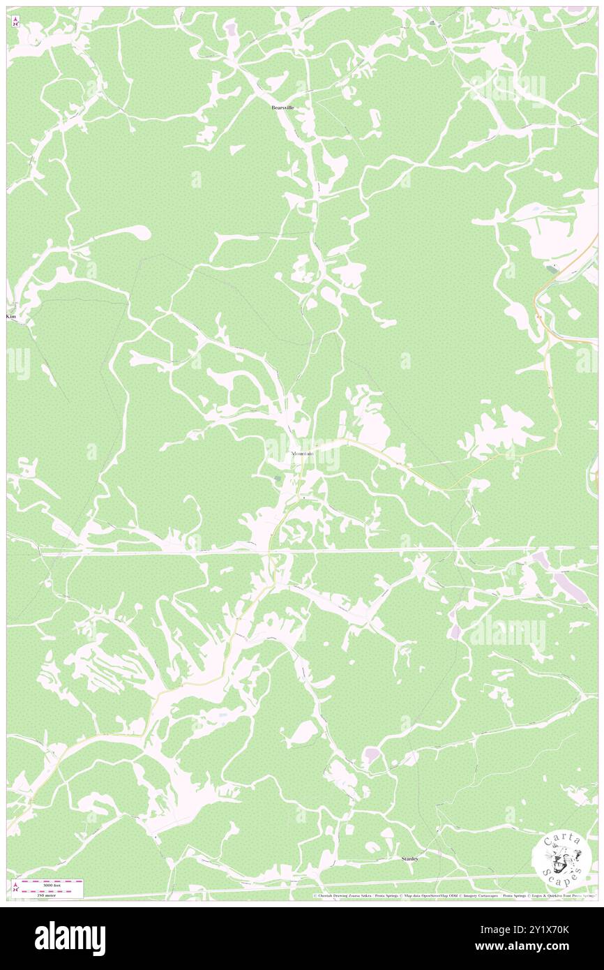 Mountain, Ritchie County, Stati Uniti, West Virginia, N 39 21' 43'', S 80 54' 37'', MAP, Cartascapes Map pubblicata nel 2024. Esplora Cartascapes, una mappa che rivela i diversi paesaggi, culture ed ecosistemi della Terra. Viaggia attraverso il tempo e lo spazio, scoprendo l'interconnessione del passato, del presente e del futuro del nostro pianeta. Foto Stock