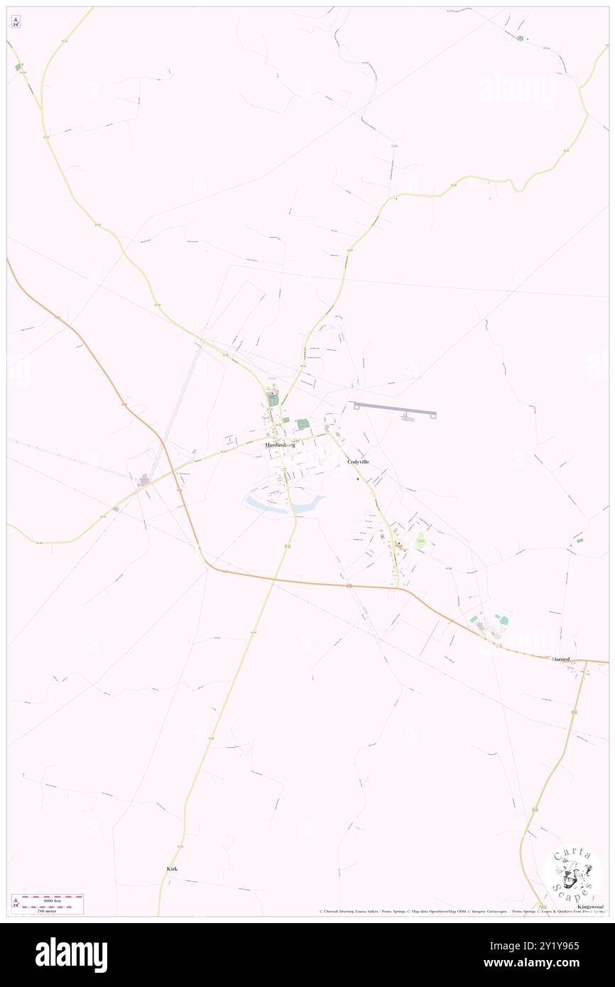 Hardinsburg, Breckinridge County, Stati Uniti, Kentucky, N 37 46' 48'', S 86 27' 37'', MAP, Cartascapes Map pubblicata nel 2024. Esplora Cartascapes, una mappa che rivela i diversi paesaggi, culture ed ecosistemi della Terra. Viaggia attraverso il tempo e lo spazio, scoprendo l'interconnessione del passato, del presente e del futuro del nostro pianeta. Foto Stock