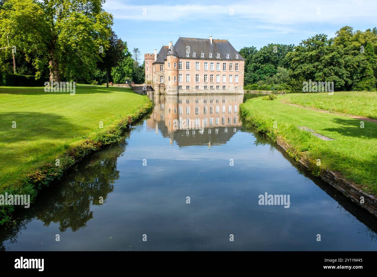 Il Brabante in Braine-le-Château | Braine-le-Château dans le Brabant wallon Foto Stock