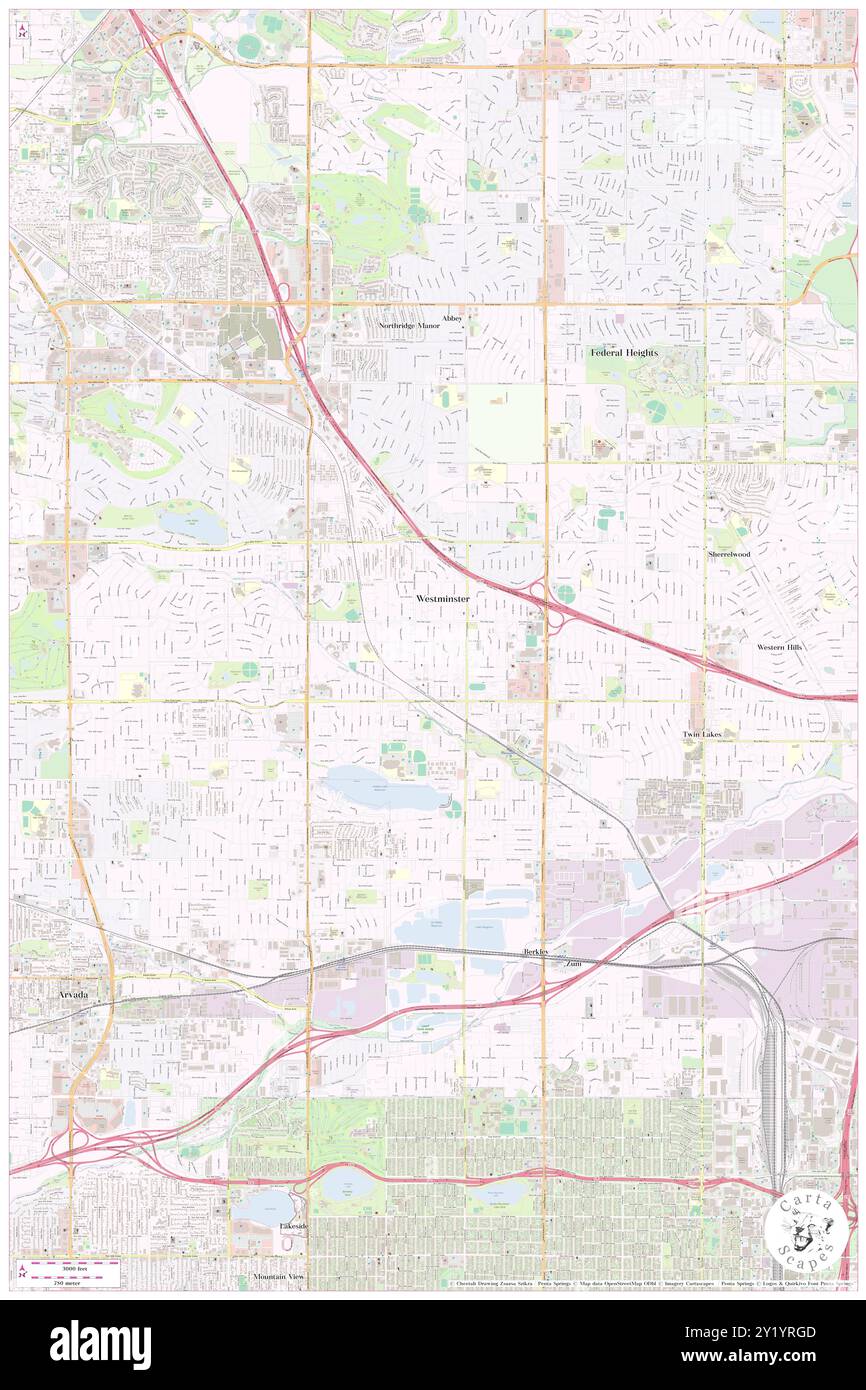 Harris Park, Adams County, Stati Uniti, Stati Uniti, Colorado, N 39 49' 54'', S 105 2' 17'', MAP, Cartascapes Map pubblicata nel 2024. Esplora Cartascapes, una mappa che rivela i diversi paesaggi, culture ed ecosistemi della Terra. Viaggia attraverso il tempo e lo spazio, scoprendo l'interconnessione del passato, del presente e del futuro del nostro pianeta. Foto Stock