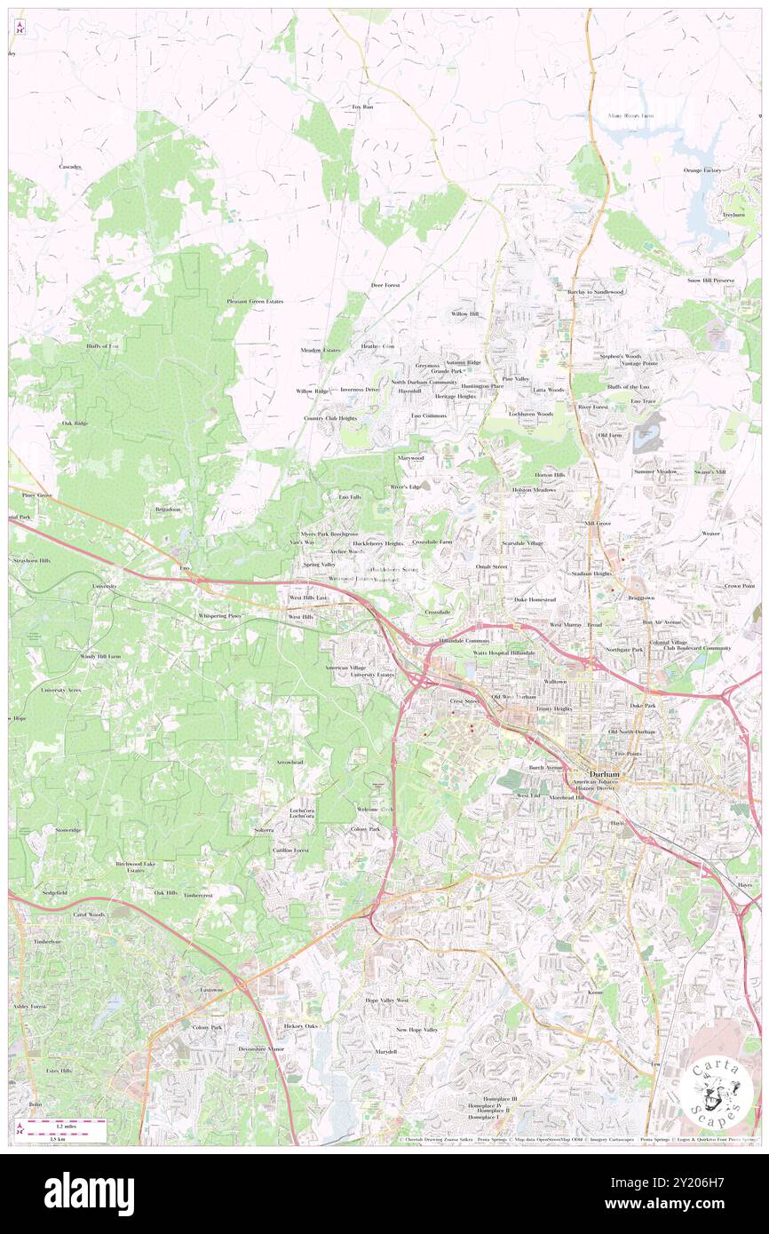 Waterford, Forsyth County, Stati Uniti, Stati Uniti, Carolina del Nord, N 36 1' 44'', S 80 24' 40'', MAP, Cartascapes Map pubblicata nel 2024. Esplora Cartascapes, una mappa che rivela i diversi paesaggi, culture ed ecosistemi della Terra. Viaggia attraverso il tempo e lo spazio, scoprendo l'interconnessione del passato, del presente e del futuro del nostro pianeta. Foto Stock