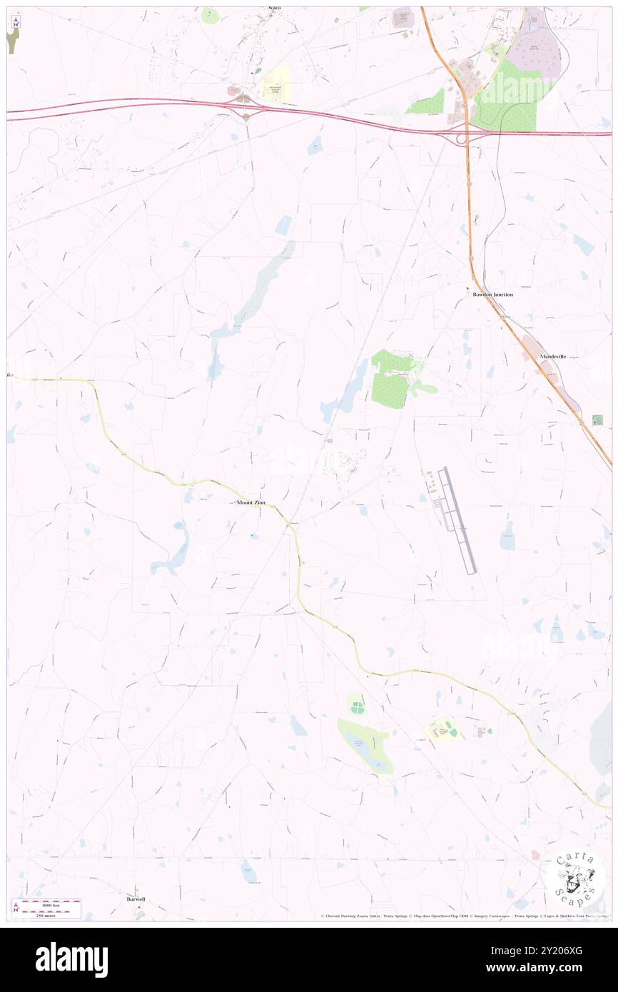 Mount Zion, Tallapoosa County, Stati Uniti, Alabama, N 32 51' 32'', S 85 57' 34'', MAP, Cartascapes Map pubblicata nel 2024. Esplora Cartascapes, una mappa che rivela i diversi paesaggi, culture ed ecosistemi della Terra. Viaggia attraverso il tempo e lo spazio, scoprendo l'interconnessione del passato, del presente e del futuro del nostro pianeta. Foto Stock