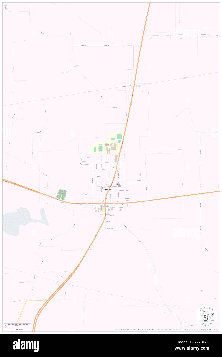 Frankston, Anderson County, Stati Uniti, Stati Uniti, Texas, N 32 3' 9'', S 95 30' 22'', MAP, Cartascapes Map pubblicata nel 2024. Esplora Cartascapes, una mappa che rivela i diversi paesaggi, culture ed ecosistemi della Terra. Viaggia attraverso il tempo e lo spazio, scoprendo l'interconnessione del passato, del presente e del futuro del nostro pianeta. Foto Stock