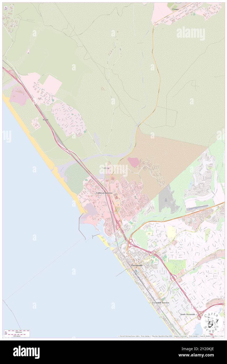 Camp Pendleton South, San Diego County, Stati Uniti, Stati Uniti, California, N 33 13' 42'', S 117 22' 45'', MAP, Cartascapes Map pubblicata nel 2024. Esplora Cartascapes, una mappa che rivela i diversi paesaggi, culture ed ecosistemi della Terra. Viaggia attraverso il tempo e lo spazio, scoprendo l'interconnessione del passato, del presente e del futuro del nostro pianeta. Foto Stock