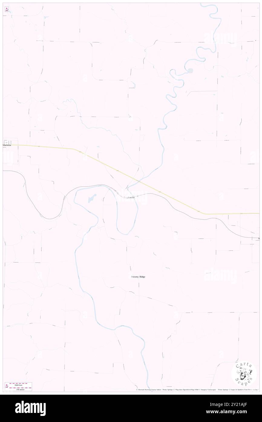 Seville, Fulton County, Stati Uniti, Illinois, N 40 29' 8'', S 90 20' 37'', MAP, Cartascapes Map pubblicata nel 2024. Esplora Cartascapes, una mappa che rivela i diversi paesaggi, culture ed ecosistemi della Terra. Viaggia attraverso il tempo e lo spazio, scoprendo l'interconnessione del passato, del presente e del futuro del nostro pianeta. Foto Stock