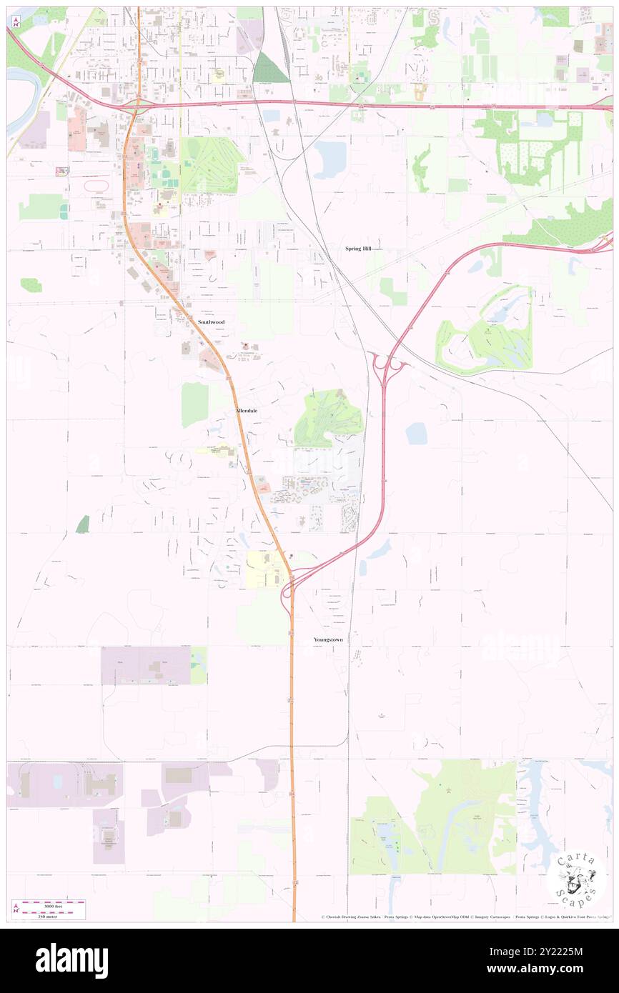 Woodgate, Vigo County, Stati Uniti, Stati Uniti, Indiana, N 39 23' 5'', S 87 23' 7'', MAP, Cartascapes Map pubblicata nel 2024. Esplora Cartascapes, una mappa che rivela i diversi paesaggi, culture ed ecosistemi della Terra. Viaggia attraverso il tempo e lo spazio, scoprendo l'interconnessione del passato, del presente e del futuro del nostro pianeta. Foto Stock