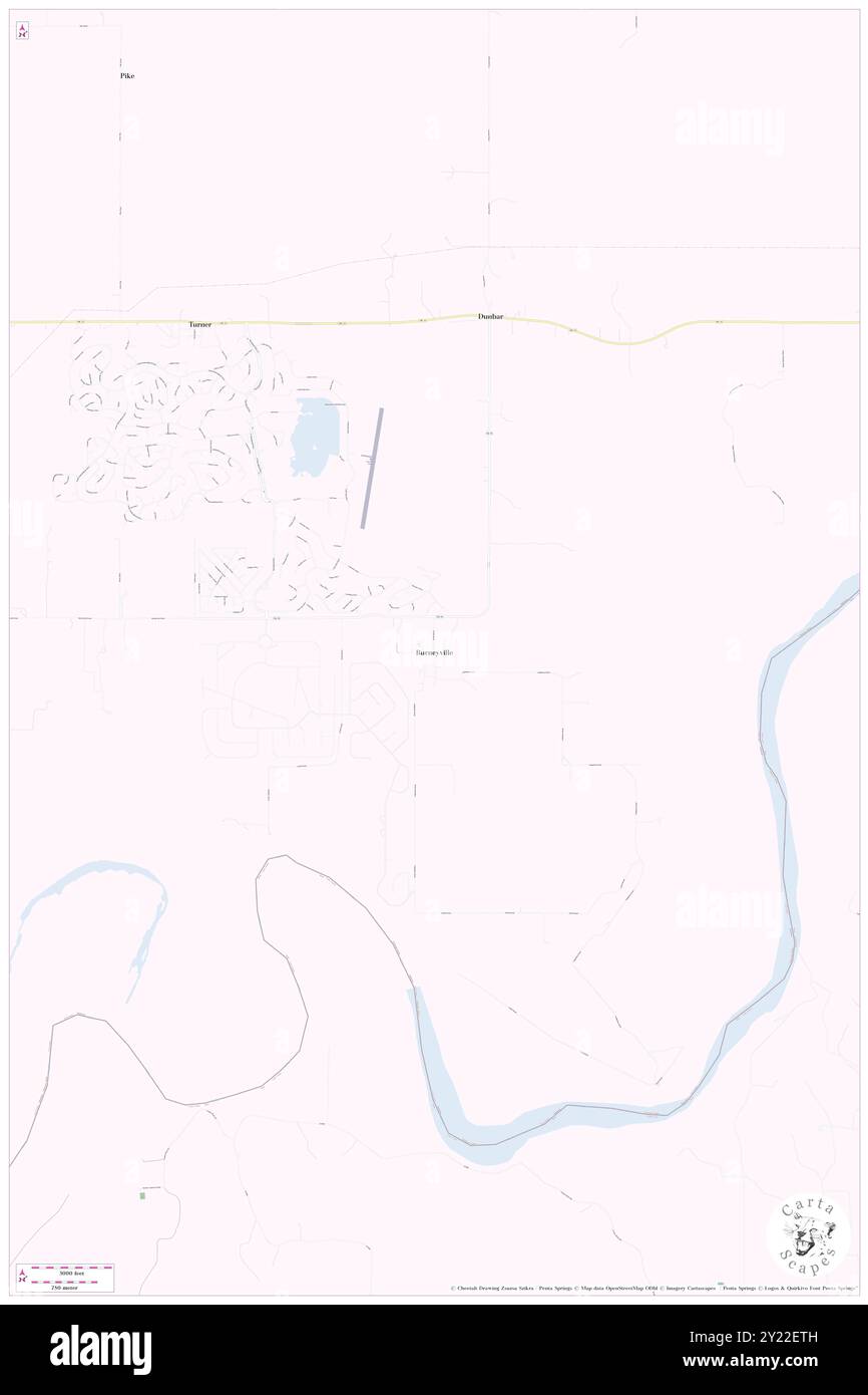 Burneyville, Love County, Stati Uniti, Stati Uniti, Oklahoma, N 33 54' 28'', S 97 17' 20'', MAP, Cartascapes Map pubblicata nel 2024. Esplora Cartascapes, una mappa che rivela i diversi paesaggi, culture ed ecosistemi della Terra. Viaggia attraverso il tempo e lo spazio, scoprendo l'interconnessione del passato, del presente e del futuro del nostro pianeta. Foto Stock