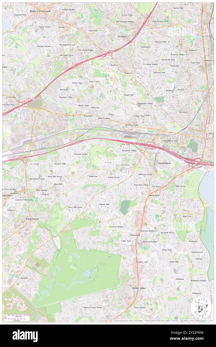 Cannon, Fairfax County, Stati Uniti, Stati Uniti, Virginia, N 38 47' 39'', S 77 5' 50'', MAP, Cartascapes Map pubblicata nel 2024. Esplora Cartascapes, una mappa che rivela i diversi paesaggi, culture ed ecosistemi della Terra. Viaggia attraverso il tempo e lo spazio, scoprendo l'interconnessione del passato, del presente e del futuro del nostro pianeta. Foto Stock