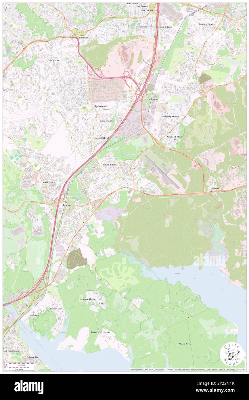 Pohick, Fairfax County, Stati Uniti, Stati Uniti, Virginia, N 38 42' 36'', S 77 11' 47'', MAP, Cartascapes Map pubblicata nel 2024. Esplora Cartascapes, una mappa che rivela i diversi paesaggi, culture ed ecosistemi della Terra. Viaggia attraverso il tempo e lo spazio, scoprendo l'interconnessione del passato, del presente e del futuro del nostro pianeta. Foto Stock