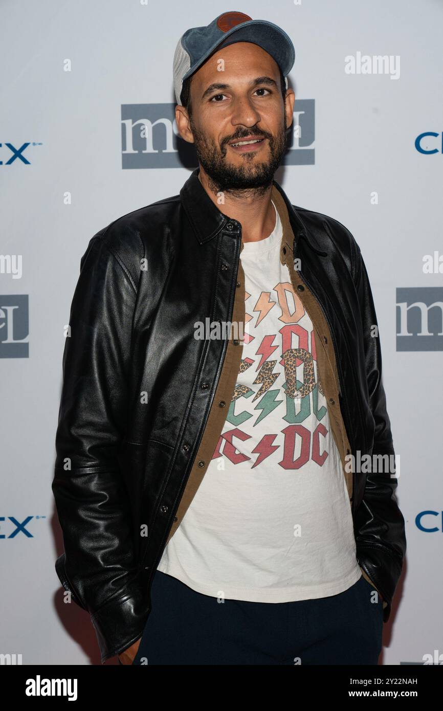 Toronto, Canada. 8 settembre 2024. Ali Abbasi partecipa al Red Carpet 'The Apprentice' al 30th Anniversary Party di Mongrel Media alla Campbell House. Per celebrare il loro 30° anniversario, Mongrel Media è una società di distribuzione cinematografica con sede a Toronto nota per aver portato film indipendenti e artistici al pubblico canadese. Credito: SOPA Images Limited/Alamy Live News Foto Stock