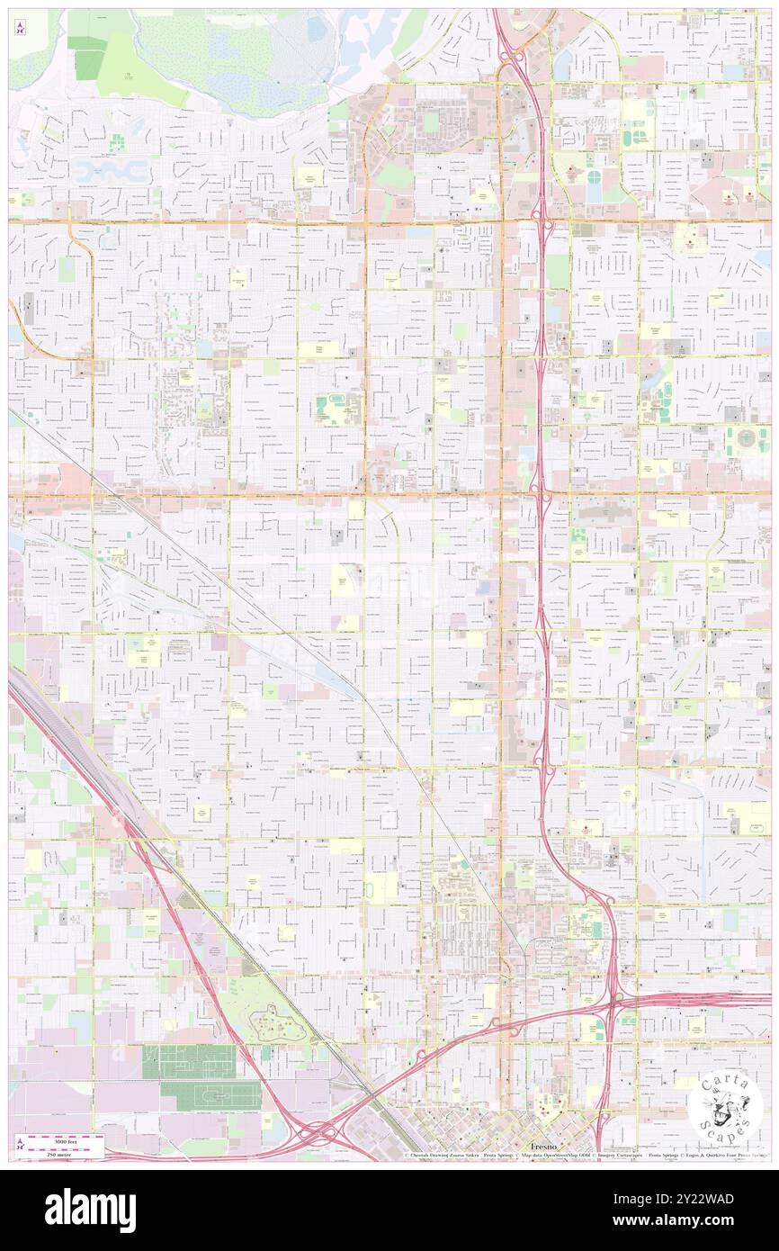 Old Fig Garden, Fresno County, Stati Uniti, Stati Uniti, California, N 36 47' 55'', S 119 48' 18'', MAP, Cartascapes Map pubblicata nel 2024. Esplora Cartascapes, una mappa che rivela i diversi paesaggi, culture ed ecosistemi della Terra. Viaggia attraverso il tempo e lo spazio, scoprendo l'interconnessione del passato, del presente e del futuro del nostro pianeta. Foto Stock