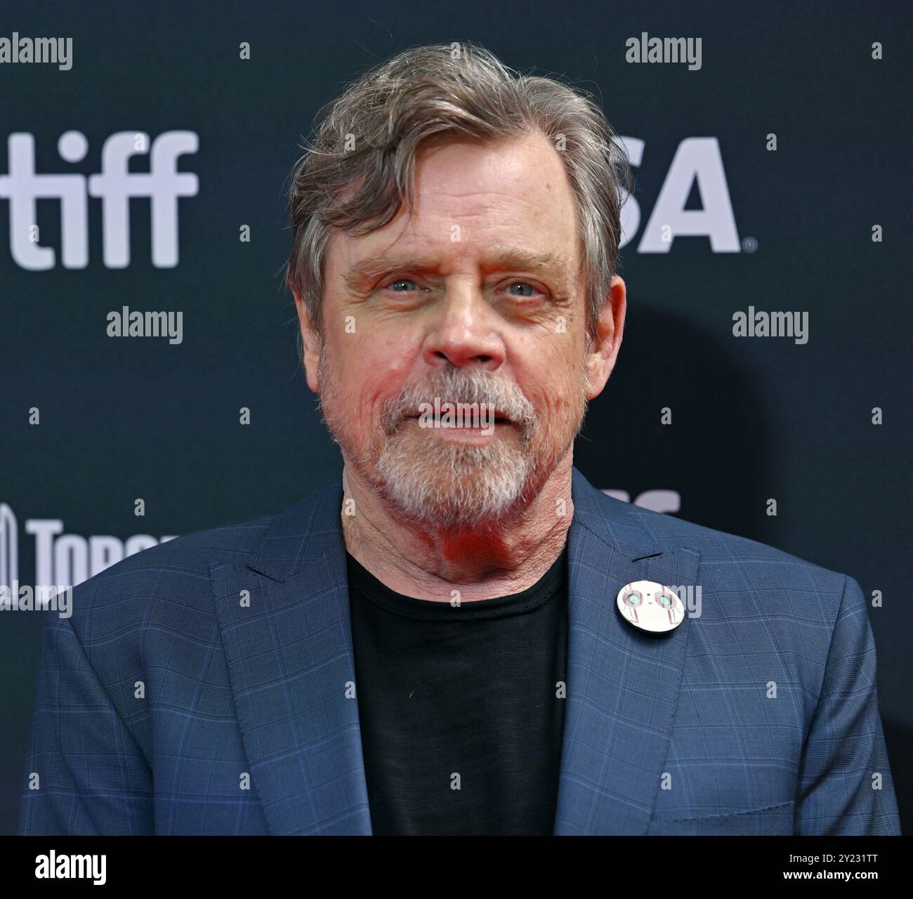 Toronto, Canada. 8 settembre 2024. Mark Hamill partecipa alla prima di "The Wild robot" alla Roy Thomson Hall durante il Toronto International Film Festival a Toronto, Canada, domenica 8 settembre 2024. Foto di Chris Chew/UPI credito: UPI/Alamy Live News Foto Stock