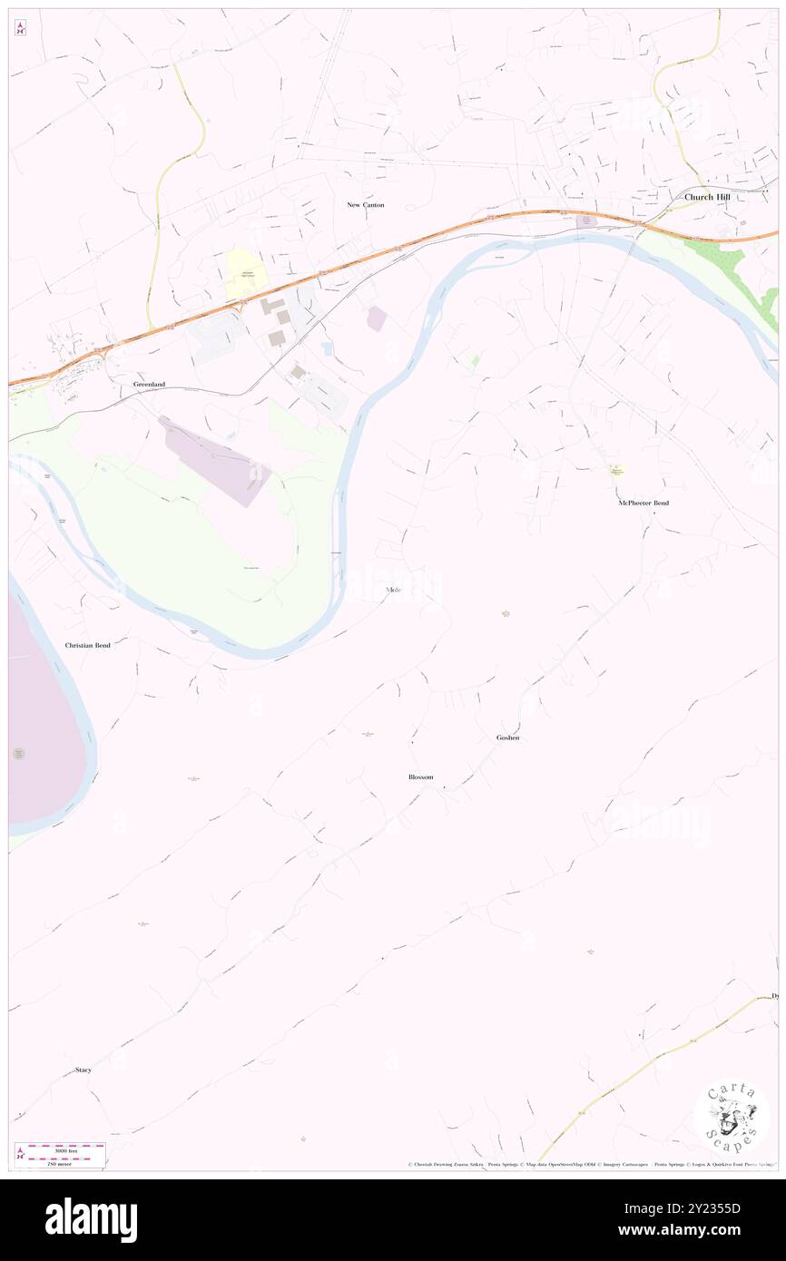 Mole, Hawkins County, Stati Uniti, Stati Uniti, Tennessee, N 36 28' 51'', S 82 45' 16'', MAP, Cartascapes Map pubblicata nel 2024. Esplora Cartascapes, una mappa che rivela i diversi paesaggi, culture ed ecosistemi della Terra. Viaggia attraverso il tempo e lo spazio, scoprendo l'interconnessione del passato, del presente e del futuro del nostro pianeta. Foto Stock