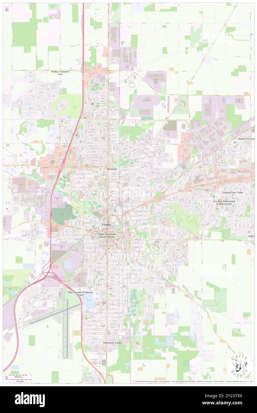 Oak Avenue Mobile Home Park, Hancock County, Stati Uniti, Stati Uniti, Ohio, N 41 3' 2'', S 83 38' 30'', MAP, Cartascapes Map pubblicata nel 2024. Esplora Cartascapes, una mappa che rivela i diversi paesaggi, culture ed ecosistemi della Terra. Viaggia attraverso il tempo e lo spazio, scoprendo l'interconnessione del passato, del presente e del futuro del nostro pianeta. Foto Stock