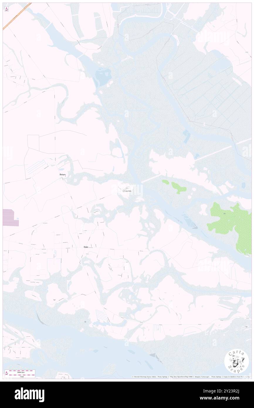 Chisolms, Beaufort County, Stati Uniti, Stati Uniti, Carolina del Sud, N 32 34' 32'', S 80 40' 23'', mappa, Cartascapes Map pubblicata nel 2024. Esplora Cartascapes, una mappa che rivela i diversi paesaggi, culture ed ecosistemi della Terra. Viaggia attraverso il tempo e lo spazio, scoprendo l'interconnessione del passato, del presente e del futuro del nostro pianeta. Foto Stock