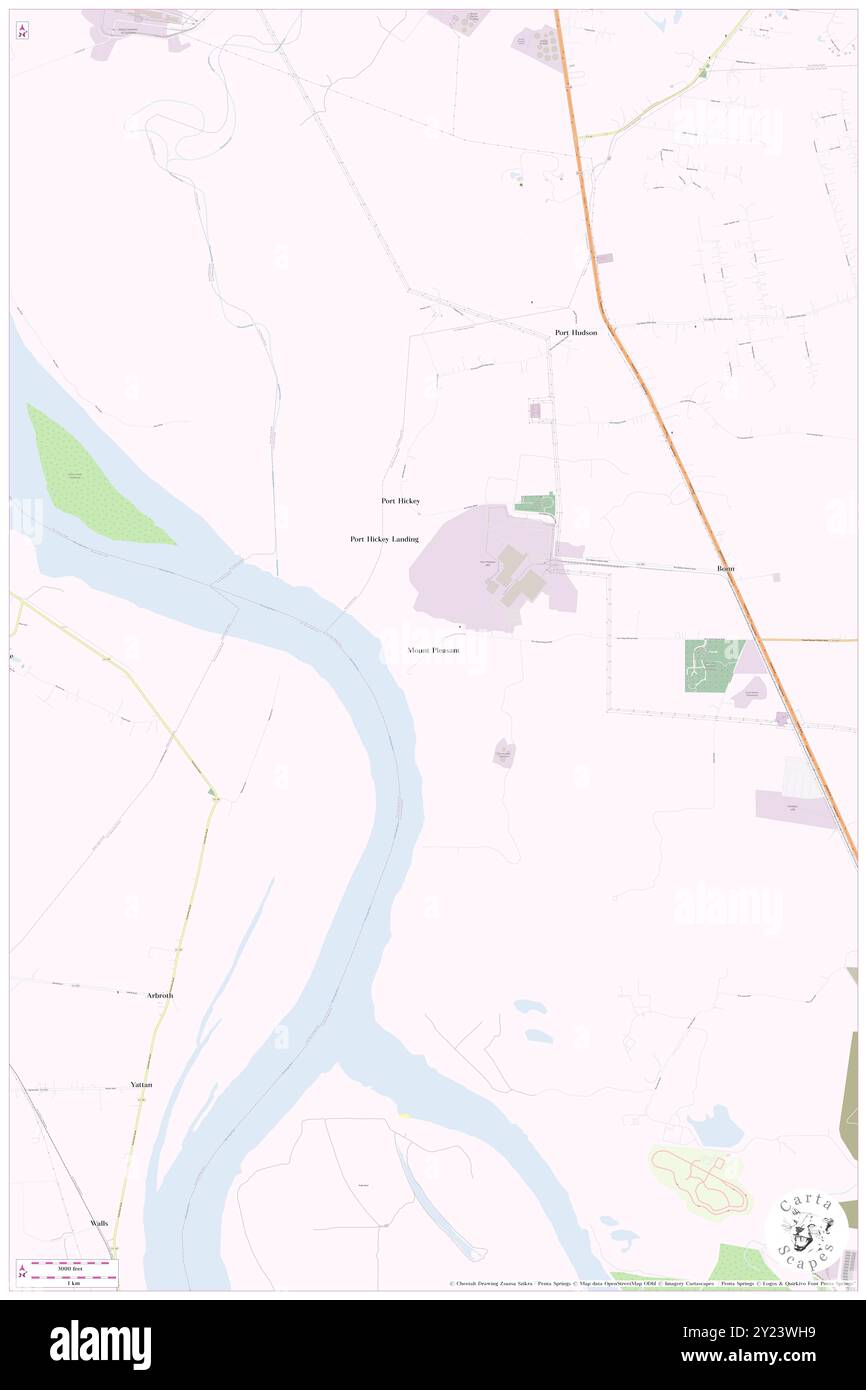 Mount Pleasant, East Baton Rouge Parish, US, Stati Uniti, Louisiana, N 30 38' 44'', S 91 17' 11'', mappa, Cartascapes Mappa pubblicata nel 2024. Esplora Cartascapes, una mappa che rivela i diversi paesaggi, culture ed ecosistemi della Terra. Viaggia attraverso il tempo e lo spazio, scoprendo l'interconnessione del passato, del presente e del futuro del nostro pianeta. Foto Stock