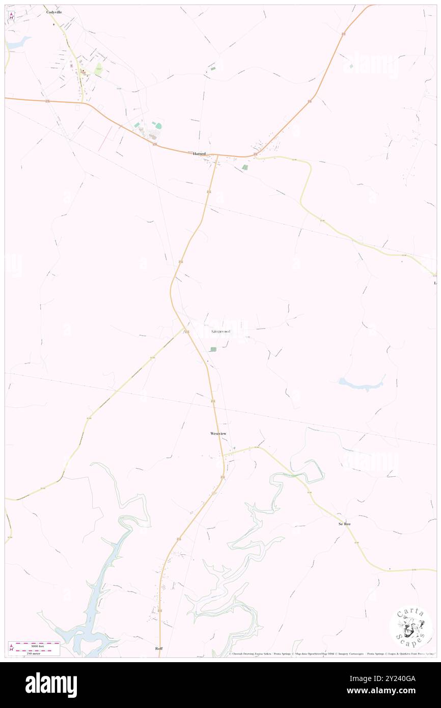 Kingswood, Breckinridge County, Stati Uniti, Kentucky, N 37 43' 8'', S 86 24' 30''', MAP, Cartascapes Map pubblicata nel 2024. Esplora Cartascapes, una mappa che rivela i diversi paesaggi, culture ed ecosistemi della Terra. Viaggia attraverso il tempo e lo spazio, scoprendo l'interconnessione del passato, del presente e del futuro del nostro pianeta. Foto Stock