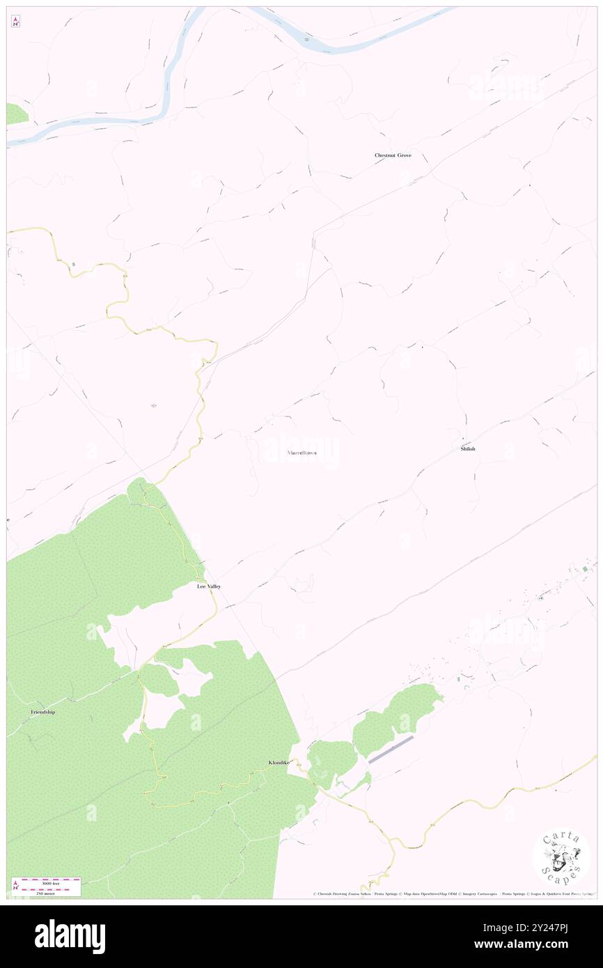 Murrelltown, Hawkins County, Stati Uniti, Tennessee, N 36 28' 53'', S 83 7' 39'', MAP, Cartascapes Map pubblicata nel 2024. Esplora Cartascapes, una mappa che rivela i diversi paesaggi, culture ed ecosistemi della Terra. Viaggia attraverso il tempo e lo spazio, scoprendo l'interconnessione del passato, del presente e del futuro del nostro pianeta. Foto Stock