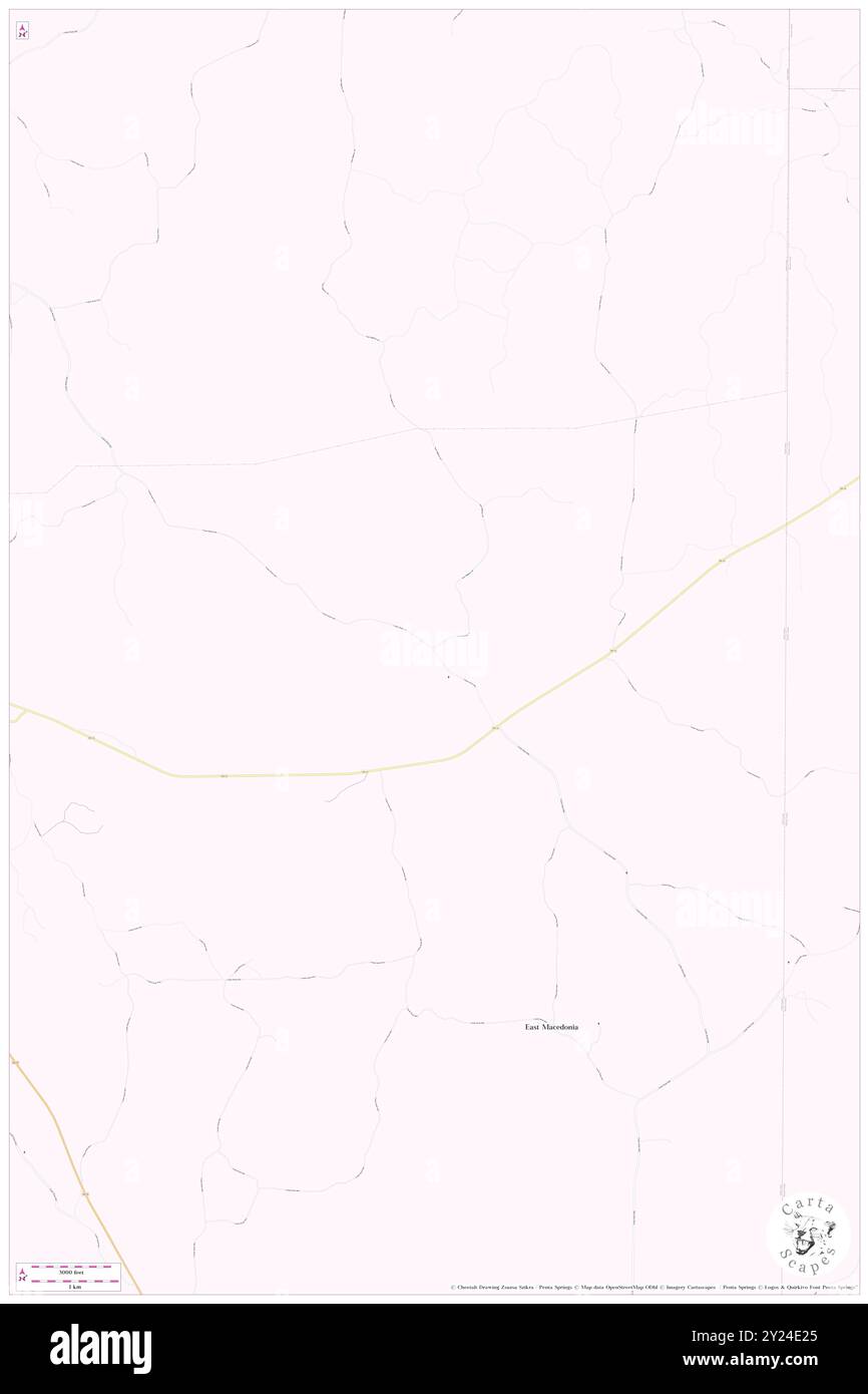 Doty Springs (località storica), Attala County, Stati Uniti, Stati Uniti, Mississippi, N 33 3' 10'', S 89 21' 35'', mappa, Cartascapes Map pubblicata nel 2024. Esplora Cartascapes, una mappa che rivela i diversi paesaggi, culture ed ecosistemi della Terra. Viaggia attraverso il tempo e lo spazio, scoprendo l'interconnessione del passato, del presente e del futuro del nostro pianeta. Foto Stock